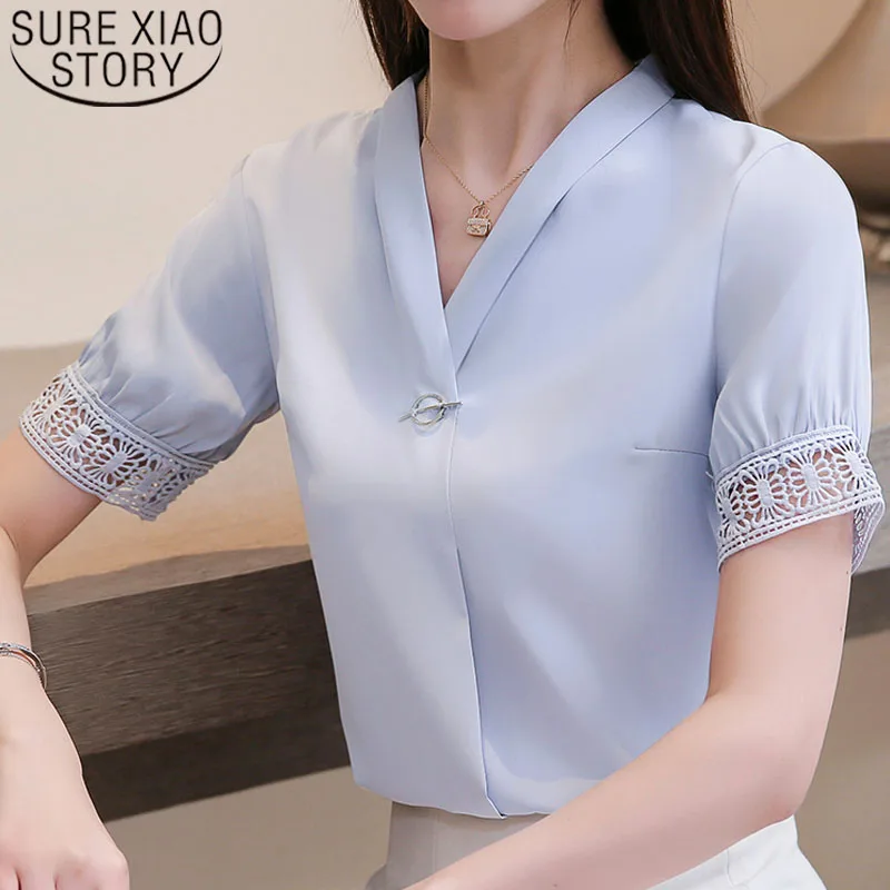 Fashion women tops and blouses 2019 chiffon blouse ruffle blouse V-Neck shirts ladies tops women blouse shirt Solid 3440 50
Fashion women tops and blouses 2019 chiffon blouse ruffle blouse V-Neck shirts ladies tops women blouse shirt Solid 3440 50