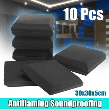 10Pcs 300x300x50mm Soundproofing Foam Acoustic Panels Studio Tiles AbsorptionTiles Polyurethane Foam
10Pcs 300x300x50mm Soundproofing Foam Acoustic Panels Studio Tiles AbsorptionTiles Polyurethane Foam