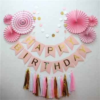 1 Set Lovely Pink Birthday Party Decor Hanging Paper Craft Set Fans Tassels Boy Girl Baby Shower Birthday Party Supplies
1 Set Lovely Pink Birthday Party Decor Hanging Paper Craft Set Fans Tassels Boy Girl Baby Shower Birthday Party Supplies