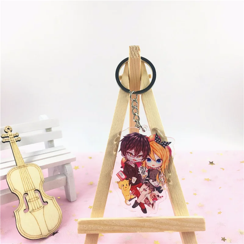 Anime Angels of Death keychain Rachel Gardner Isaac Foster cute fun cartoon acrylic key chain pendant jewelry personalized gift
Anime Angels of Death keychain Rachel Gardner Isaac Foster cute fun cartoon acrylic key chain pendant jewelry personalized gift