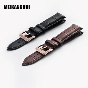 MEIKANGHUI Watchband For Tissot T035 Series Black Brown Genuine Leather High Quality Watch band For Men Black Watch accessories
MEIKANGHUI Watchband For Tissot T035 Series Black Brown Genuine Leather High Quality Watch band For Men Black Watch accessories