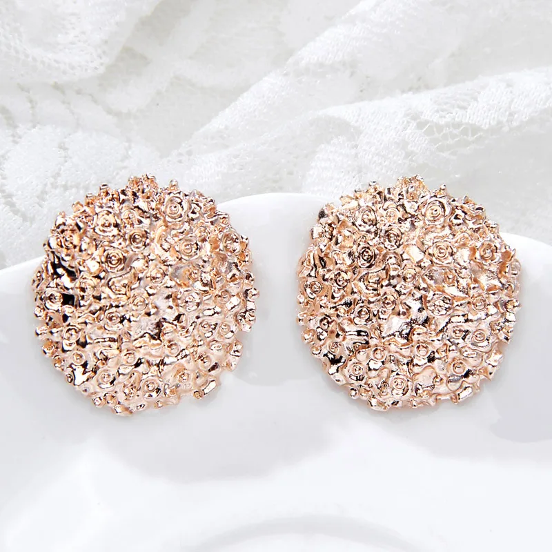 Multi Style Rose Gold Alloy Earrings Wedding Bridal Geometric Buttons Stud Earrings for Women Irregular Jewelry
Multi Style Rose Gold Alloy Earrings Wedding Bridal Geometric Buttons Stud Earrings for Women Irregular Jewelry