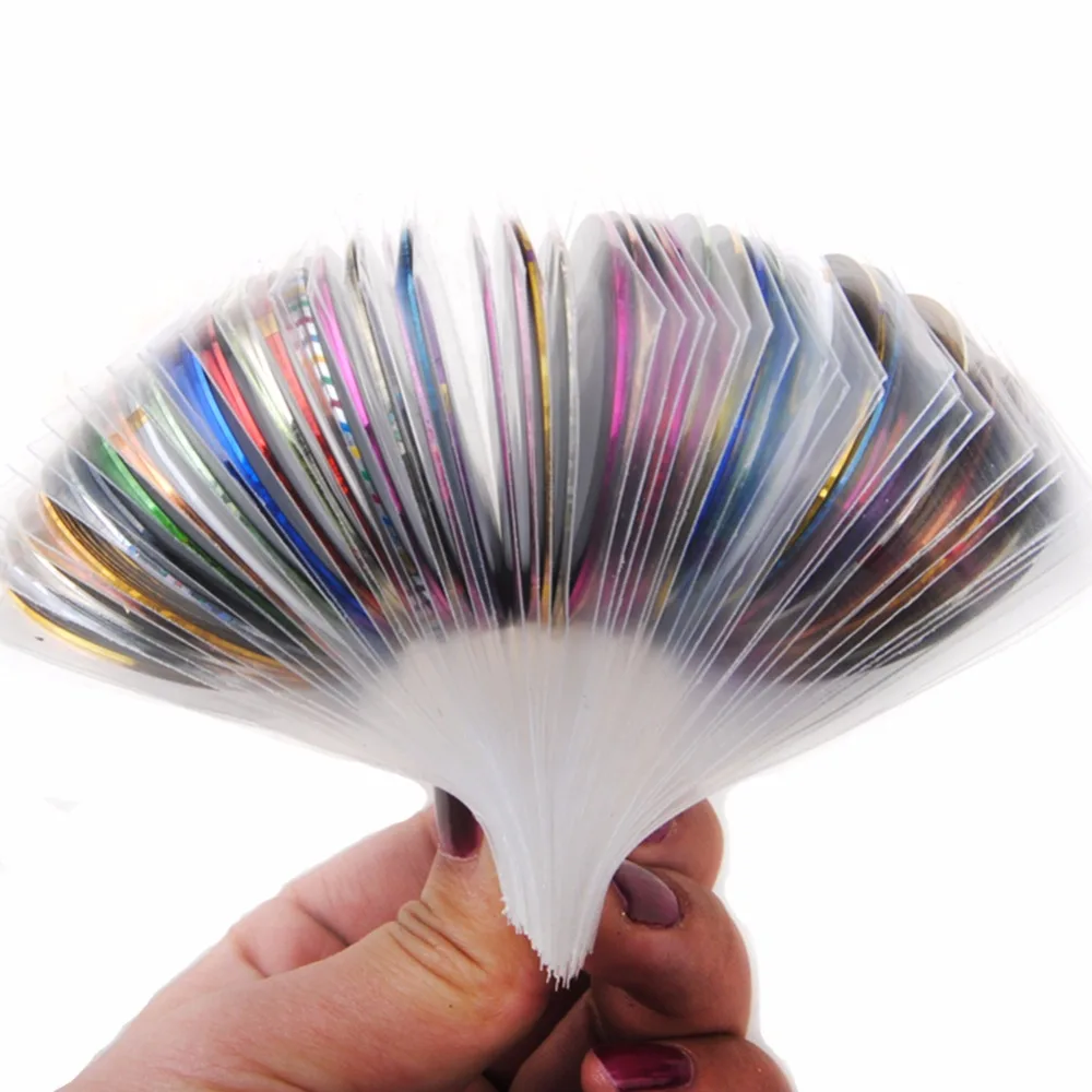 2/3/5pcs Mixed Colors Nail Rolls Striping Tape Line DIY Nail Art Tips Decoration Sticker Nails Care Gel Polish Decoration
2/3/5pcs Mixed Colors Nail Rolls Striping Tape Line DIY Nail Art Tips Decoration Sticker Nails Care Gel Polish Decoration
