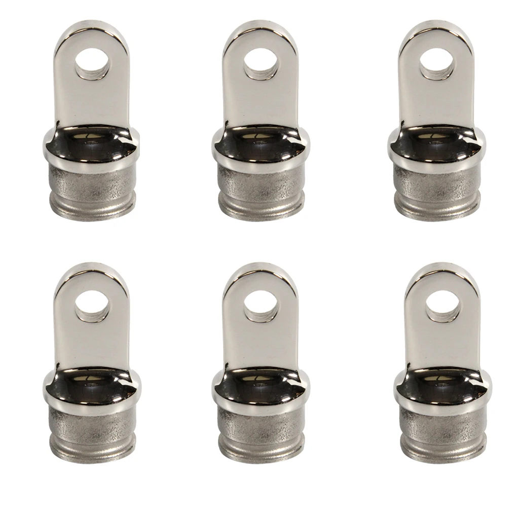 6Pcs 316 Marine-Grade Stainless Steel Inside Eye End for Bimini Top 1 inch Round Tube
6Pcs 316 Marine-Grade Stainless Steel Inside Eye End for Bimini Top 1 inch Round Tube