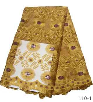 2019 Newest Lace Fabric Gold French Lace Fabric With Stones Nigerian French Fabric High Quality African Tulle Lace Fabric 110
2019 Newest Lace Fabric Gold French Lace Fabric With Stones Nigerian French Fabric High Quality African Tulle Lace Fabric 110