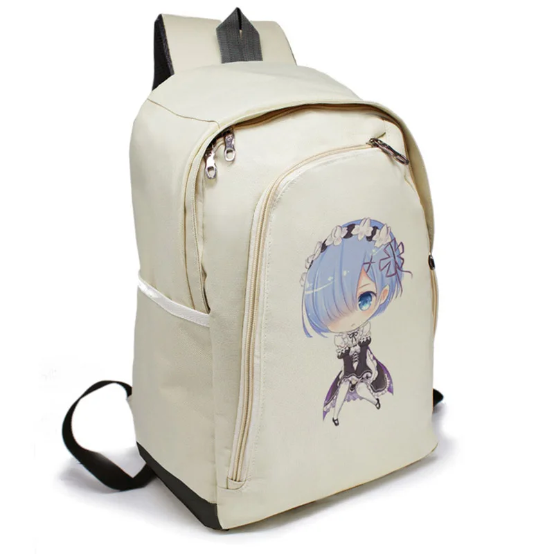 Re:Life In A Different World From Zero School Bags for Teens Anime Rem Ram Backpacks Cool Cartoon Travel Backpacks
Re:Life In A Different World From Zero School Bags for Teens Anime Rem Ram Backpacks Cool Cartoon Travel Backpacks