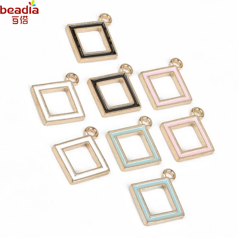 Hot Selling 12x12mm Square Shpae Alloy Charm Pendant For Women DIY Jewelry Making Birthday Gift For Little Girl 30pcs/lot
Hot Selling 12x12mm Square Shpae Alloy Charm Pendant For Women DIY Jewelry Making Birthday Gift For Little Girl 30pcs/lot
