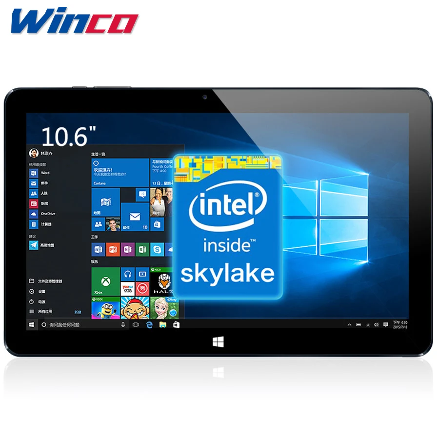 

Original Alldocube I7 Book Windows 10 Tablet PC 10.6'' IPS 1920x1080 Intel Core M3-6Y30(Skylake) Dual Core 4GB Ram 64GB Rom