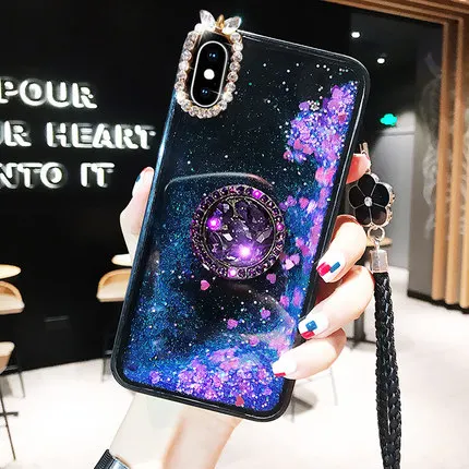 High Quality Bling Diamond Stand Phone Cases For Samsung S7 S8 S9 S10 Plus Lite SE N8 N9 Liquid Quicksand Shiny PC Glitter Case
High Quality Bling Diamond Stand Phone Cases For Samsung S7 S8 S9 S10 Plus Lite SE N8 N9 Liquid Quicksand Shiny PC Glitter Case