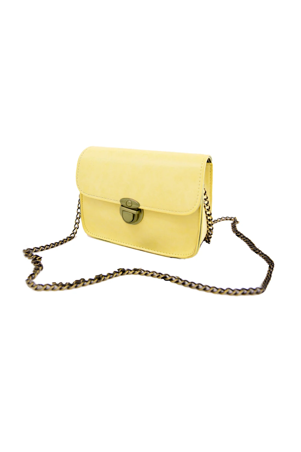 New Fashion Women Messenger bags Chain Shoulder Bag PU Leather Candy Color Crossbody Mini Bag - yellow
New Fashion Women Messenger bags Chain Shoulder Bag PU Leather Candy Color Crossbody Mini Bag - yellow