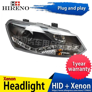 Hireno Headlamp for 2011-2013 Volkswagen Polo Headlight Headlight Assembly LED DRL Angel Lens Double Beam HID Xenon 2pcs
Hireno Headlamp for 2011-2013 Volkswagen Polo Headlight Headlight Assembly LED DRL Angel Lens Double Beam HID Xenon 2pcs