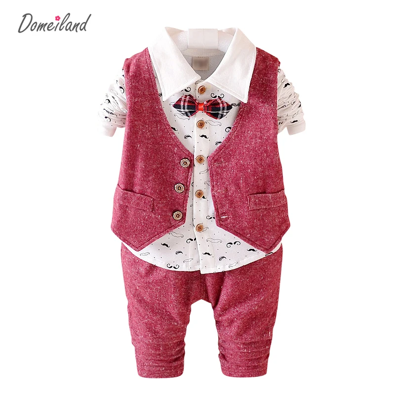 2017 brand spring fashion baby boy clothing sets for 3 pcs boy clothes vest suits with polo bow shirts cotton jeans pant sets
2017 brand spring fashion baby boy clothing sets for 3 pcs boy clothes vest suits with polo bow shirts cotton jeans pant sets