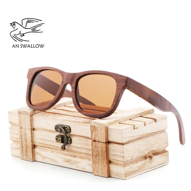 AN SWALLOW Explosive Trend Bamboo and Wood Sunglasses Male Sunglasses Wooden Frame TAC Lens UV400 Polarization and UV Protection
AN SWALLOW Explosive Trend Bamboo and Wood Sunglasses Male Sunglasses Wooden Frame TAC Lens UV400 Polarization and UV Protection