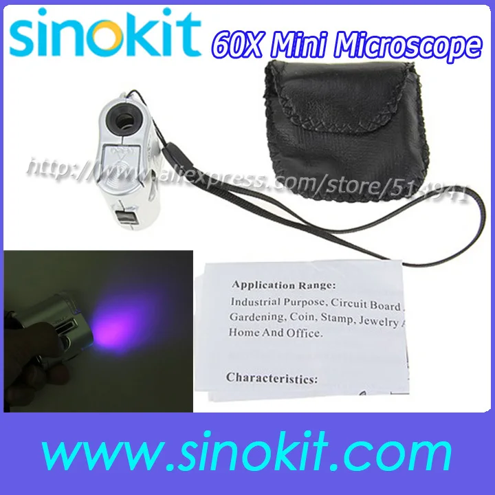 Wholesales 2Pieces Per Lot 60X lens Loupes with Mini LED with 1UV lighted Microscope 9592
Wholesales 2Pieces Per Lot 60X lens Loupes with Mini LED with 1UV lighted Microscope 9592