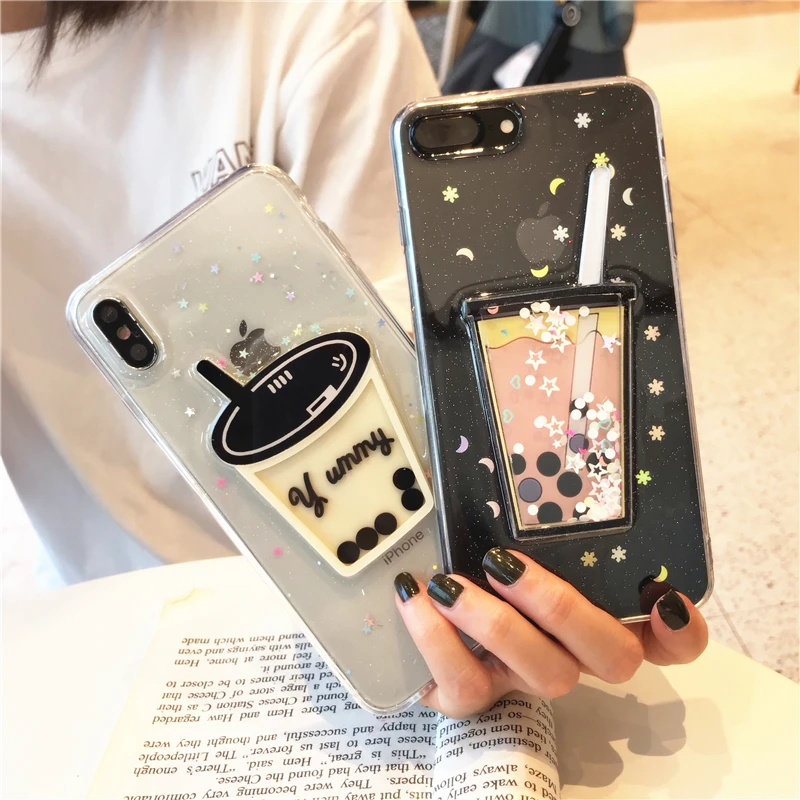 GlamPhoneCase Three-dimensional Milk Tea Phone Case For iPhone X XS Max XR Soft Silicone Cover For iPhone 7 8 6 6s Plus Case
GlamPhoneCase Three-dimensional Milk Tea Phone Case For iPhone X XS Max XR Soft Silicone Cover For iPhone 7 8 6 6s Plus Case