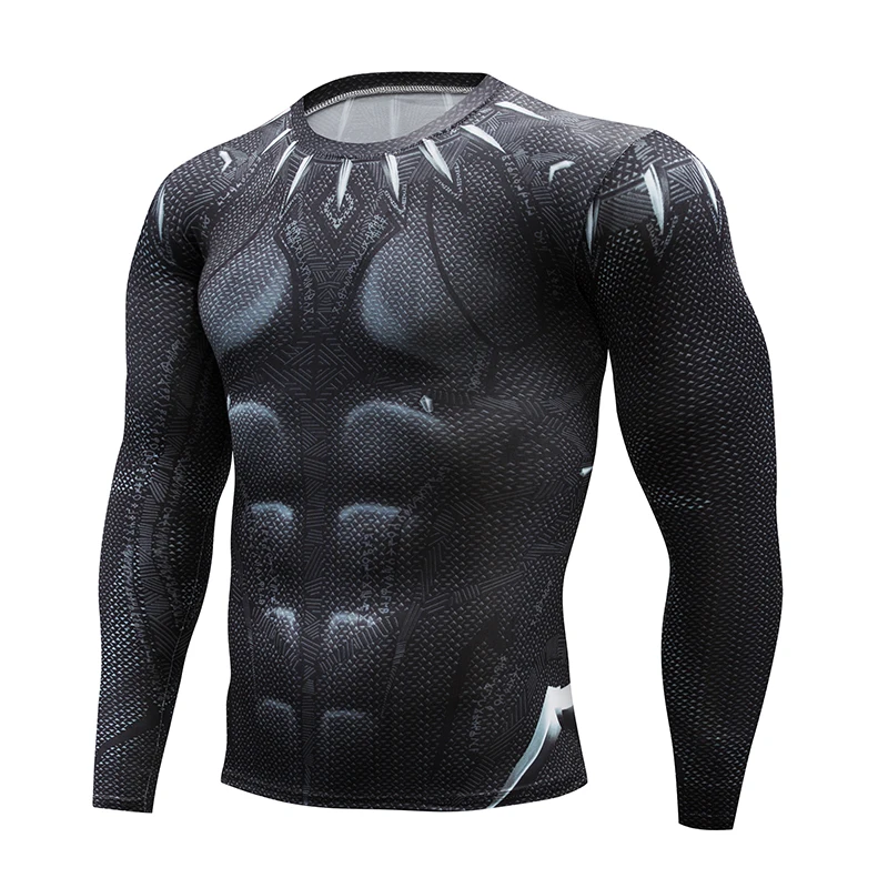 2018 New Arrivals Men Women Black Panther Compression Shirt Cross fit Fitness Bodybuilding Jerseys Gym MMA Base Layer Rashguard
2018 New Arrivals Men Women Black Panther Compression Shirt Cross fit Fitness Bodybuilding Jerseys Gym MMA Base Layer Rashguard