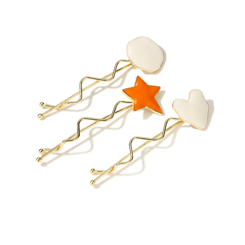 Candy Morandi Color Hair Clip Irregular Metal Wave Hairpin Barrettes Hair Accessories
Candy Morandi Color Hair Clip Irregular Metal Wave Hairpin Barrettes Hair Accessories