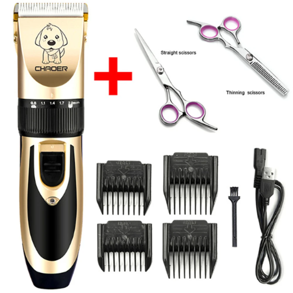 Professional Pet Dog Hair Trimmer Animal Grooming Clippers Cat Cutter Machine Shaver Electric With Scissors Clipper 110-240V AC
Professional Pet Dog Hair Trimmer Animal Grooming Clippers Cat Cutter Machine Shaver Electric With Scissors Clipper 110-240V AC