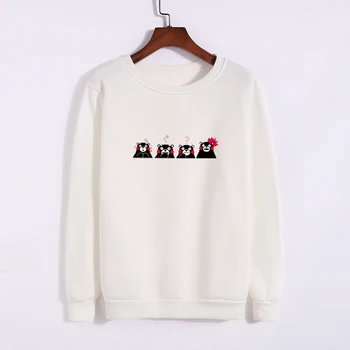 Kumamon Hoodies Women Fall/Winter Harajuku Style Fleece Sweatshirt Girls Anime Cartoon Kawaii Long Sleeve O-neck Pullover Tops
Kumamon Hoodies Women Fall/Winter Harajuku Style Fleece Sweatshirt Girls Anime Cartoon Kawaii Long Sleeve O-neck Pullover Tops