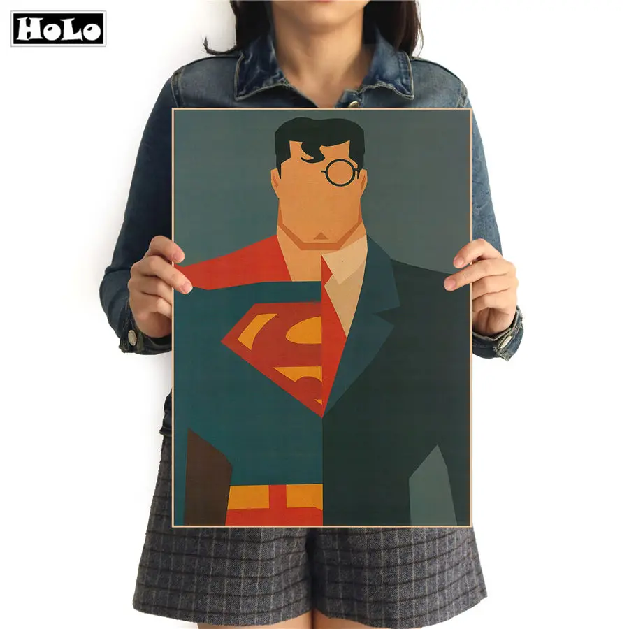 USA Movie Super hero Vintage Retro Poster Paper Wall Art Sticker Antique Painting Living Room Home Decor Cafe Bar 42x30cm
USA Movie Super hero Vintage Retro Poster Paper Wall Art Sticker Antique Painting Living Room Home Decor Cafe Bar 42x30cm