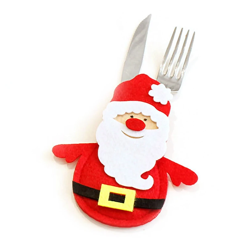 Christmas Decorations for Home Party Table Cutlery Bags Snowman Santa Claus Tableware Holder Pocket Navidad Natal Ornaments
Christmas Decorations for Home Party Table Cutlery Bags Snowman Santa Claus Tableware Holder Pocket Navidad Natal Ornaments