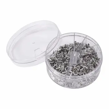 1900pcs 5 Models Ferrule Kit Wire Copper Crimp Connector Non Insulated Electrical Crimp Cord Metal Wire End Terminals
1900pcs 5 Models Ferrule Kit Wire Copper Crimp Connector Non Insulated Electrical Crimp Cord Metal Wire End Terminals