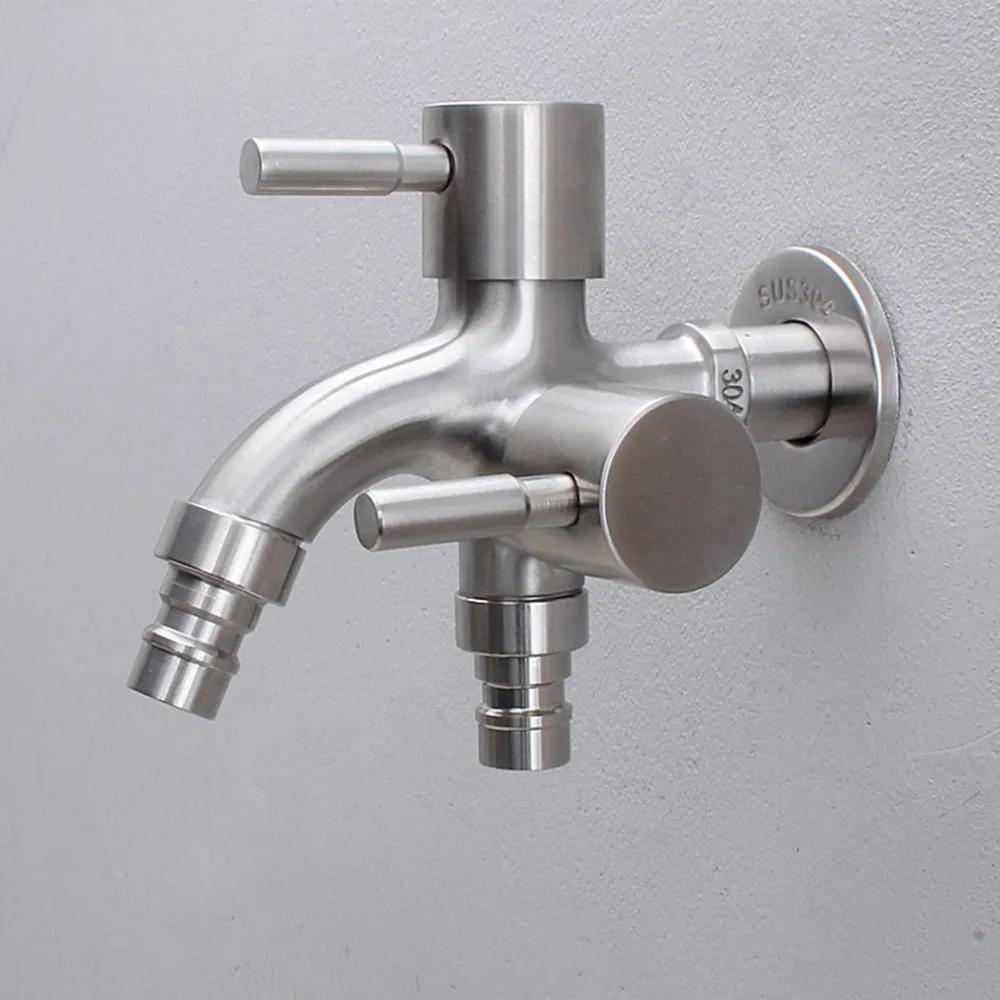 Multi-functional Durable Faucet Household Creative Stainless Steel Wall-in Faucet 1 in 2 Multifunction Faucet
Multi-functional Durable Faucet Household Creative Stainless Steel Wall-in Faucet 1 in 2 Multifunction Faucet