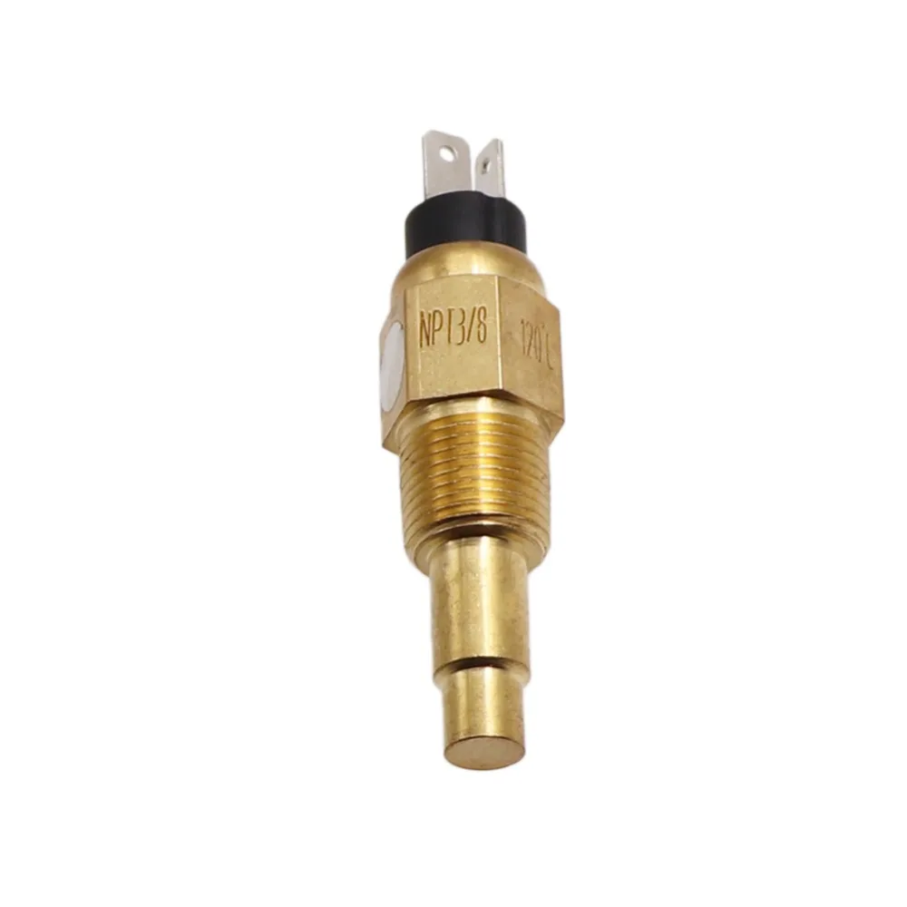 3/8 NPT Electrical Sender Sending Oil Temperature Sensor fit Boat Temperature Gauge with 120 Degree Alarm Temp
3/8 NPT Electrical Sender Sending Oil Temperature Sensor fit Boat Temperature Gauge with 120 Degree Alarm Temp