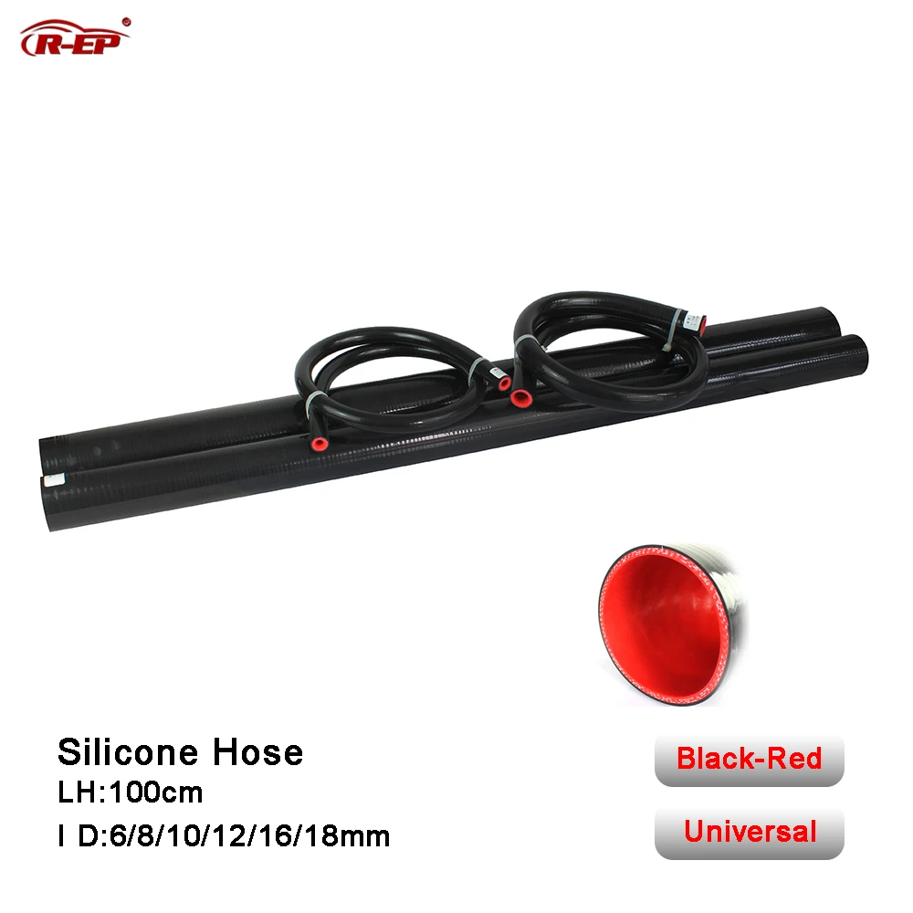 R-EP 1Meter Silicone Straight Durite Hose Silicone Refroidissement Hose 6 8 10 12 16 18MM Vacuum Gel Flexible Tube for Most Car
R-EP 1Meter Silicone Straight Durite Hose Silicone Refroidissement Hose 6 8 10 12 16 18MM Vacuum Gel Flexible Tube for Most Car