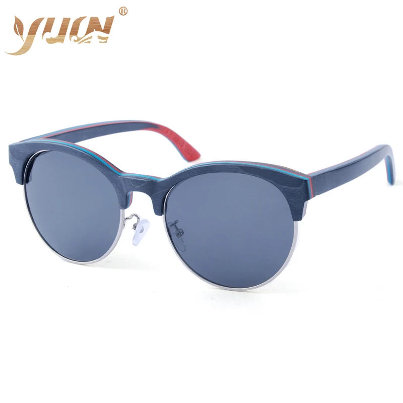 Vingtage round kateboard wood sunglasses women men brand designer polarized sun glasses for woman
Vingtage round kateboard wood sunglasses women men brand designer polarized sun glasses for woman