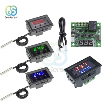 DC 12V W1209 W1209WK Digital Thermostat Temperature Controller Regulator Thermoregulator Thermometer Cool Heat Control Switch
DC 12V W1209 W1209WK Digital Thermostat Temperature Controller Regulator Thermoregulator Thermometer Cool Heat Control Switch