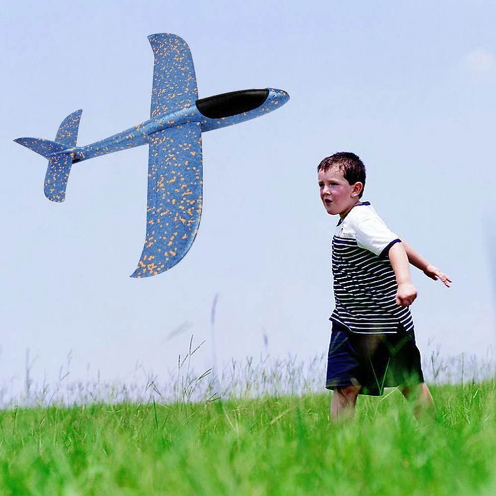 Hand Launch Throwing Glider Aircraft Foam Airplane Toy Airplane Children Outdoor Educational Toys for Kids
Hand Launch Throwing Glider Aircraft Foam Airplane Toy Airplane Children Outdoor Educational Toys for Kids