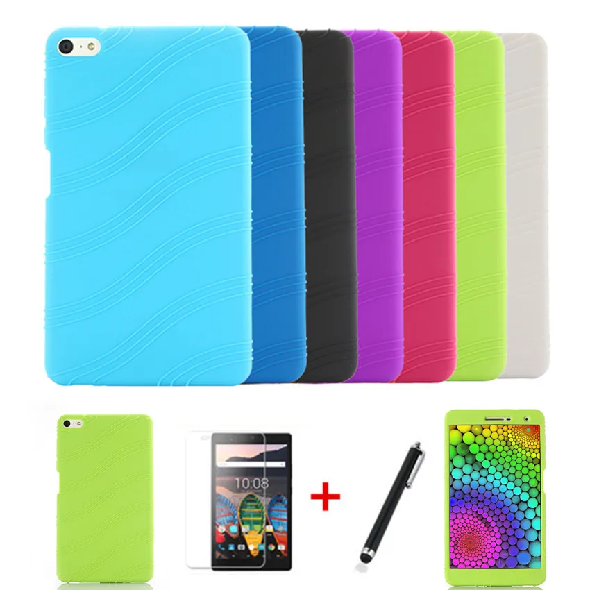 

Case For Huawei MediaPad M2 Lite 7.0 PLE-703L Tablet Soft Silicone TPU Back Cover Protective shell For Huawei T2 7.0 Pro+film