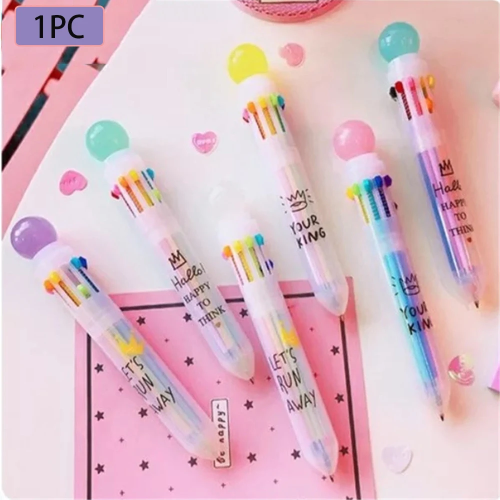 Multicolor Macarons Candy Color Ball Your King Letter Printed Ballpoint Pen Hand Account Cute Marker Pen School Office Supplies
Multicolor Macarons Candy Color Ball Your King Letter Printed Ballpoint Pen Hand Account Cute Marker Pen School Office Supplies