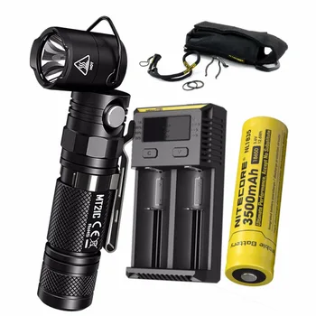 NITECORE MT21C 1000LMs Multi-functional 90Degree Adjustable Flashlight Portable Diecast Torch with 3500mAh battery and charger
NITECORE MT21C 1000LMs Multi-functional 90Degree Adjustable Flashlight Portable Diecast Torch with 3500mAh battery and charger