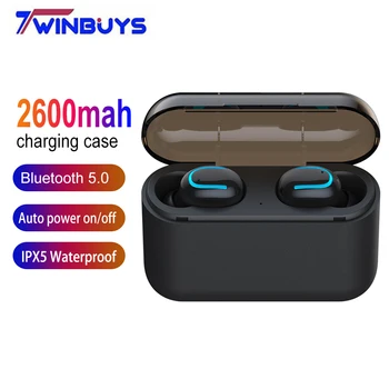 TWS Wireless Earphones Bluetooth 5.0 Headsets Mini gaming headphones with HD MIC 2600mah charging case for xiaomi iphone samsung
TWS Wireless Earphones Bluetooth 5.0 Headsets Mini gaming headphones with HD MIC 2600mah charging case for xiaomi iphone samsung