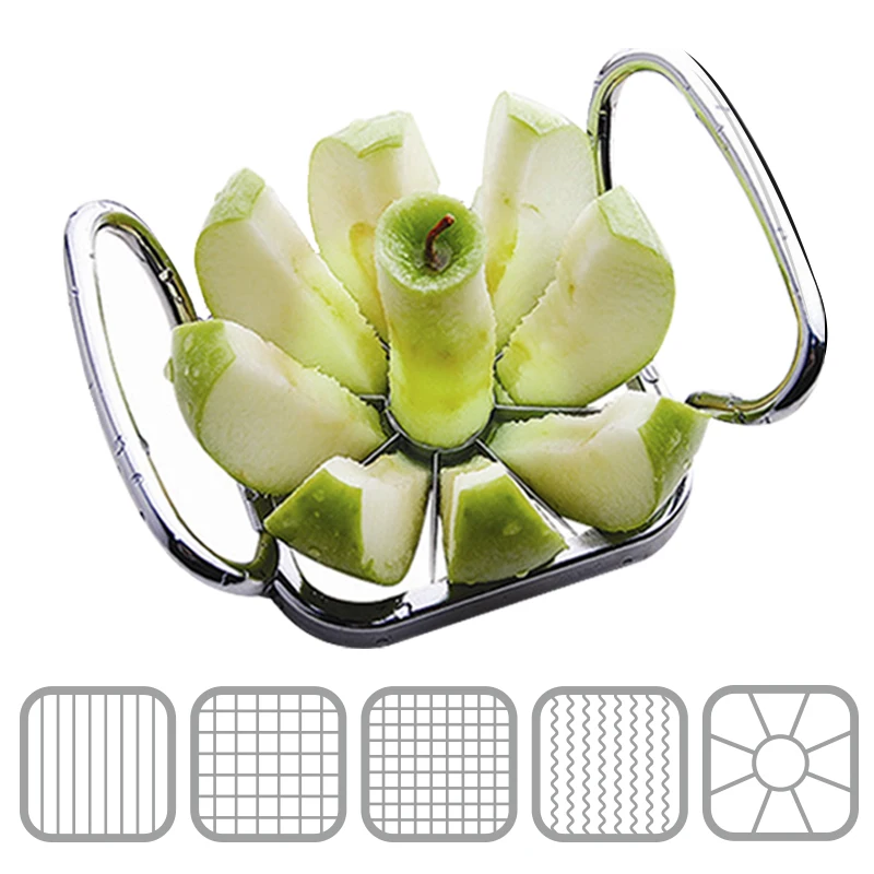 Stainless Steel Apple Cutter Slicer Potato Chips Cutter Vegetable Fruit Shredders Manual Strip Chopper Kitchen Tools Accessories
Stainless Steel Apple Cutter Slicer Potato Chips Cutter Vegetable Fruit Shredders Manual Strip Chopper Kitchen Tools Accessories