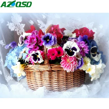 AZQSD Full Square Diamond Painting Flowers Cross Stitch Embroidery Slae Handmade Gift Diamond Art Rhinestones Home Decor 5d Diy
AZQSD Full Square Diamond Painting Flowers Cross Stitch Embroidery Slae Handmade Gift Diamond Art Rhinestones Home Decor 5d Diy