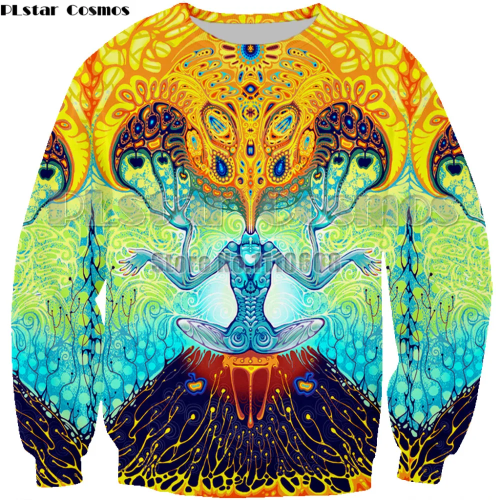Unisex 3D Novelty Hoodies Green,Floral Artistic Design,Sweatshirts for Women Plus Size