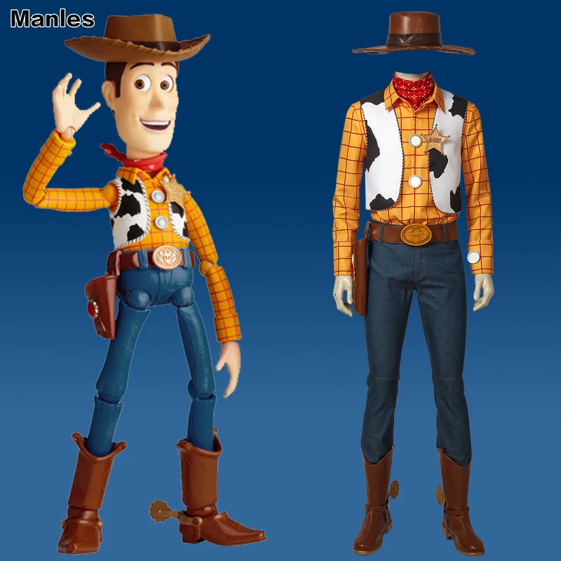 Toy Story Cosplay Woody Costume Cowboy Suit Hat Carnival Outfit Adult Men Halloween Party Custom Made Superhero With Boots
Toy Story Cosplay Woody Costume Cowboy Suit Hat Carnival Outfit Adult Men Halloween Party Custom Made Superhero With Boots