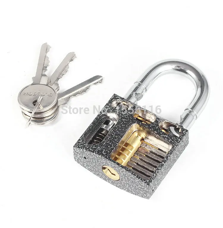 New Arrival Cutaway inside Lock view of practice padlock lock training skill lock
New Arrival Cutaway inside Lock view of practice padlock lock training skill lock
