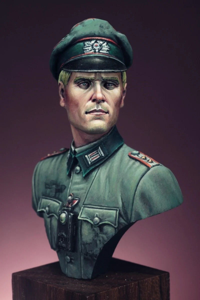 1:16 Resin bust model kit ww2 soldiers 84D
1:16 Resin bust model kit ww2 soldiers 84D