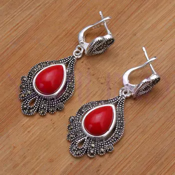 Elegant oval bead coral dangle stud pierced earrings $ CZ Crystal stone gems $ Luxury Ms. girl Wedding CZ Crystal stone gems
Elegant oval bead coral dangle stud pierced earrings $ CZ Crystal stone gems $ Luxury Ms. girl Wedding CZ Crystal stone gems