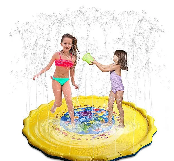 100CM Summer Children Water Beach Spraying Cushion Baby Play Water Mat Games Beach Outdoor Tub Swiming Pool Spray Water Toy Lawn
100CM Summer Children Water Beach Spraying Cushion Baby Play Water Mat Games Beach Outdoor Tub Swiming Pool Spray Water Toy Lawn