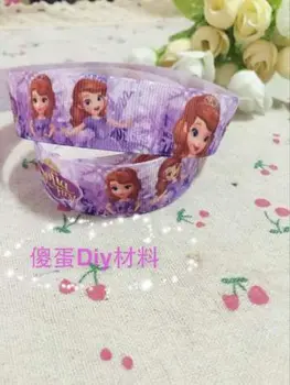 1'' (25mm)Free shipping Sofia Cartoon Character printed Grosgrain Ribbon party decoration satin ribbons DIY sewing supplies 
1'' (25mm)Free shipping Sofia Cartoon Character printed Grosgrain Ribbon party decoration satin ribbons DIY sewing supplies