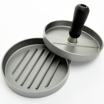 Hot DIY 1pcs Diam4.5'' Hamburger Meat Press Aluminum Burger Press Patty Mold Maker Cooking Tools for Family Kitchen Restaurant
Hot DIY 1pcs Diam4.5'' Hamburger Meat Press Aluminum Burger Press Patty Mold Maker Cooking Tools for Family Kitchen Restaurant
