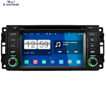 WANUSUAL Car Styling 800*480 Quad Core 16G 6.2 Inch Pure Android 4.4.4 Car Video Player for Chrysler Sebring for Dodge for Jeep
WANUSUAL Car Styling 800*480 Quad Core 16G 6.2 Inch Pure Android 4.4.4 Car Video Player for Chrysler Sebring for Dodge for Jeep