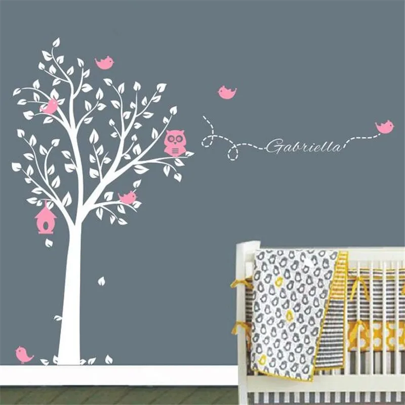 C199 Custom-made Brand Owl Tree Wall Sticker Tree Wall Decals Vinyl Wall Art for Nursery Boys and Girls Room Home Decor
C199 Custom-made Brand Owl Tree Wall Sticker Tree Wall Decals Vinyl Wall Art for Nursery Boys and Girls Room Home Decor