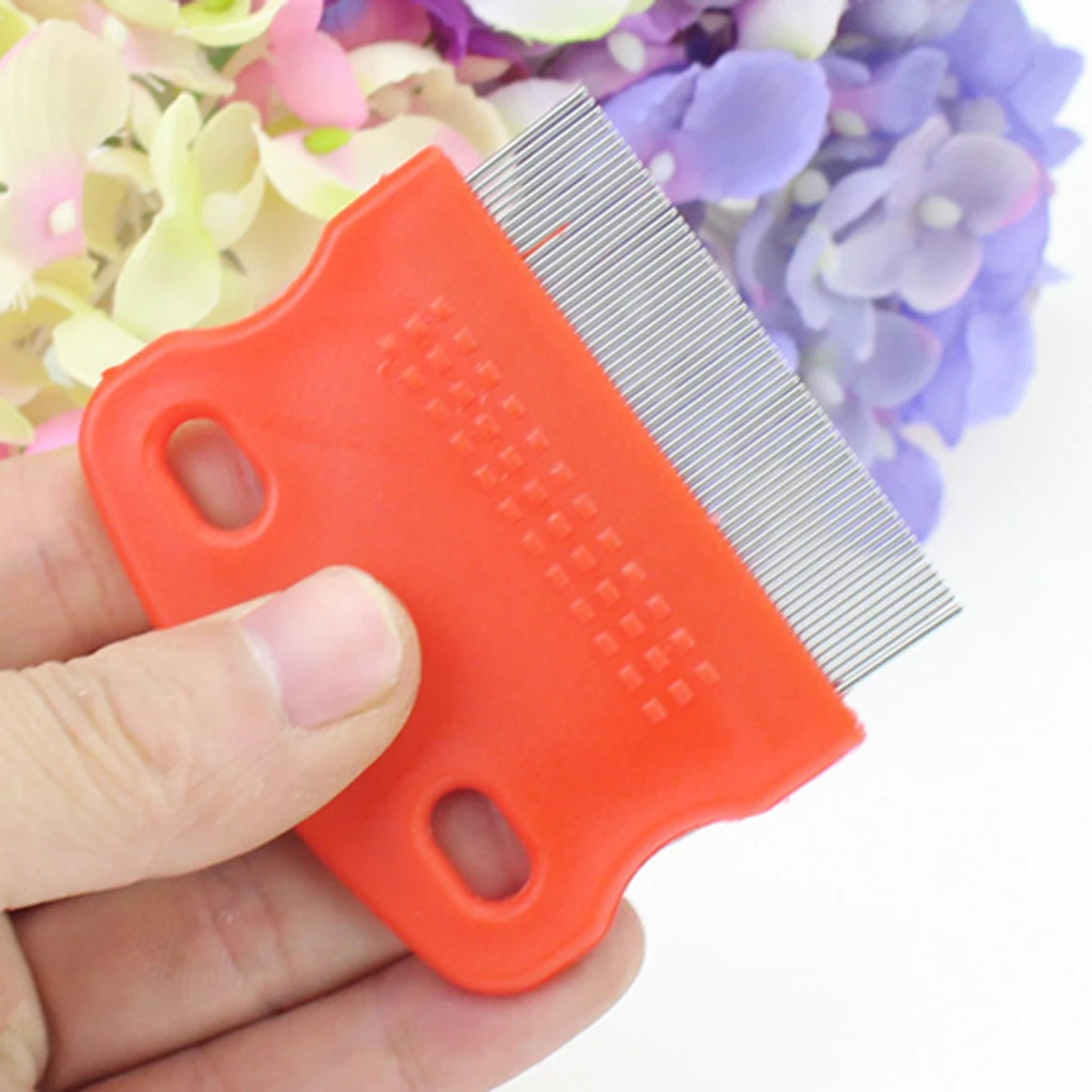 Hot Pet Cat Dog Toothed Flea Comb Remover Grooming Cleaning Comb Stainless Steel Brush Color Random
Hot Pet Cat Dog Toothed Flea Comb Remover Grooming Cleaning Comb Stainless Steel Brush Color Random