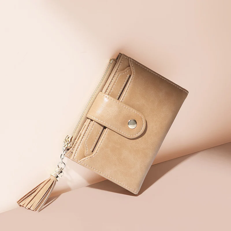 JONBAG vintage cowhide small wallet female ins simple short folding wallet coin purse 
JONBAG vintage cowhide small wallet female ins simple short folding wallet coin purse